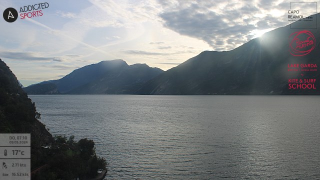 Web cam Hotel Capo Reamol Limone Lago di Garda