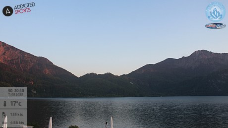 Webcam-Blick von der Kristalltherme Trimini auf den Herzogstand