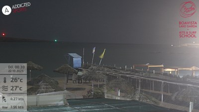 Aktuelles Webcambild: addicted-sports.com: Boa Vista / Liowa – Blick über den Strand bei Sal Rei