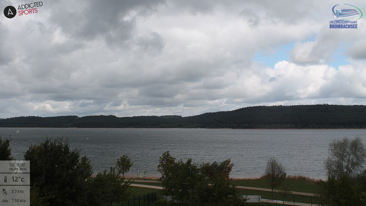 Webcam Brombachsee Allmannsdorf