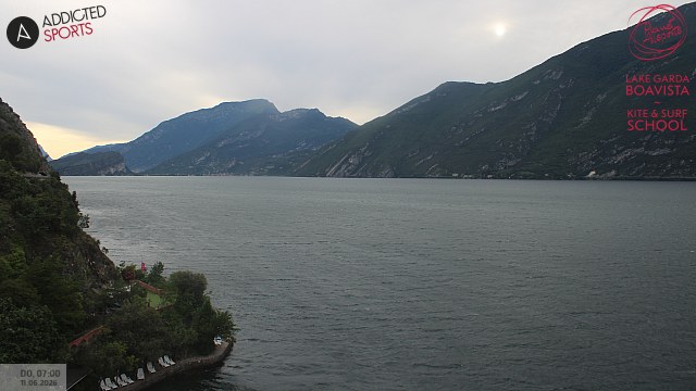 Webcam Limone del Garda live: condizioni vento e meteo sul Lago di Garda