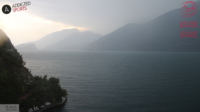 Webcam Limone del Garda live: condizioni vento e meteo sul Lago di Garda