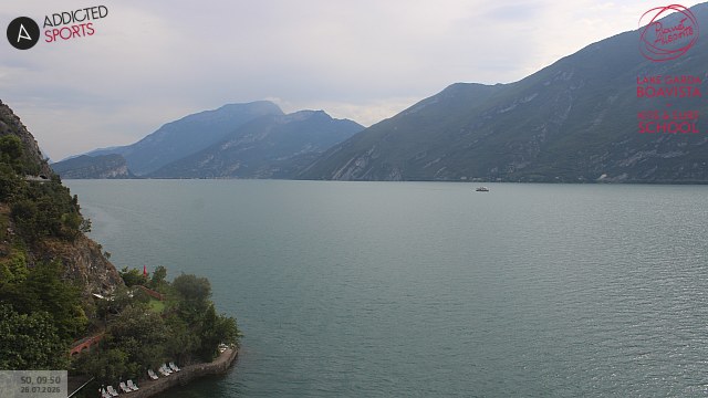 Webcam Limone del Garda live: condizioni vento e meteo sul Lago di Garda