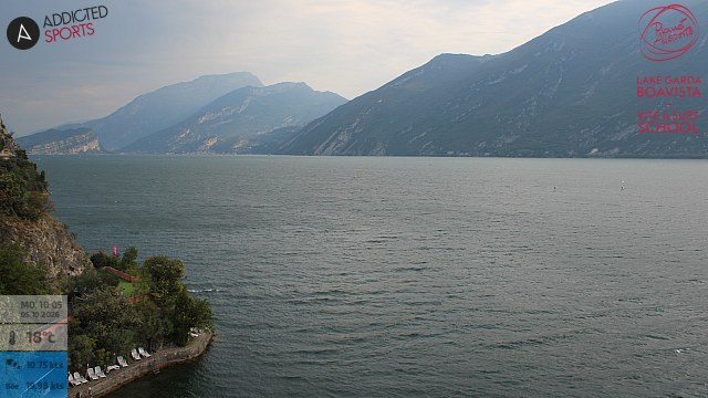 Webcam Limone del Garda live: condizioni vento e meteo sul Lago di Garda