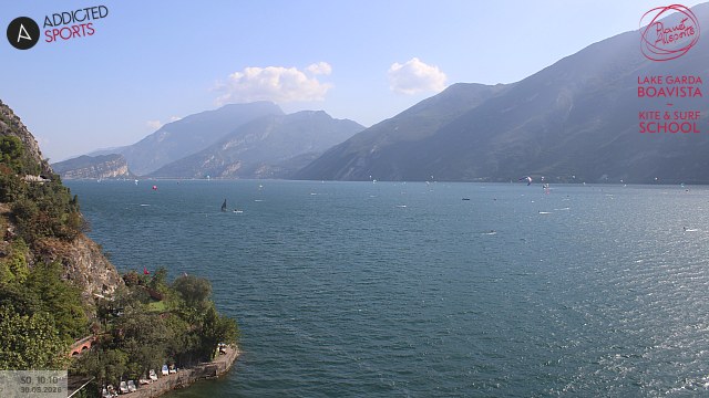 Webcam Limone del Garda live: condizioni vento e meteo sul Lago di Garda