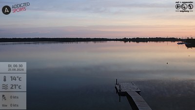 Aktuelles Webcambild: addicted-sports.com: Mandichosee / Lechstaustufe bei Mering