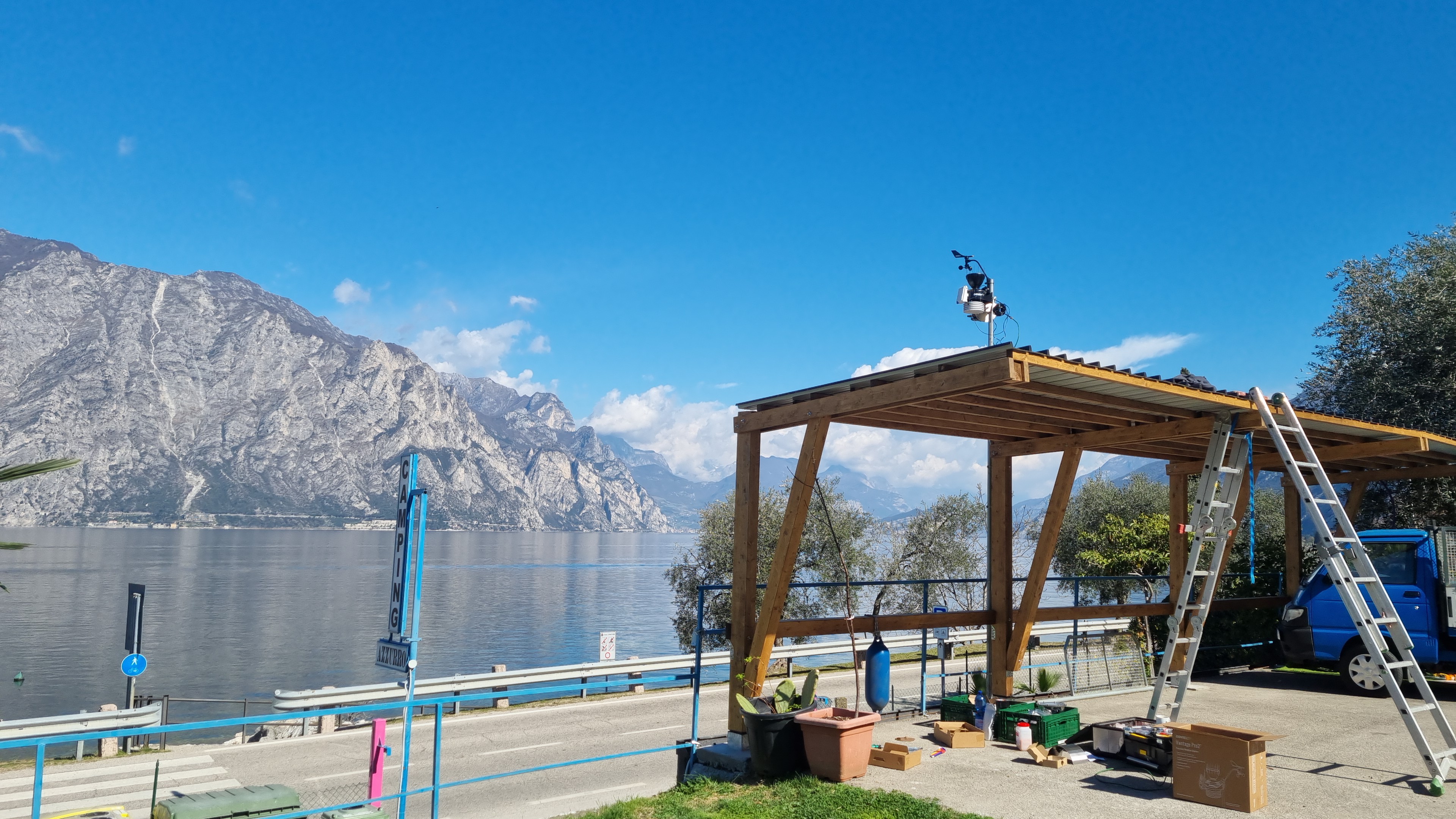 Webcam Gardasee Malcesine Azzurro