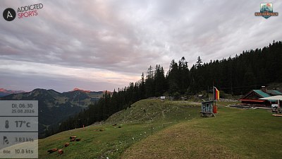 Aktuelles Webcambild: addicted-sports.com: Obere Maxlraineralm am Taubenstein / Spitzingsee