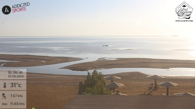 Aktuelles Webcambild: addicted-sports.com: Safaga South / Lost Lagoon am Roten Meer